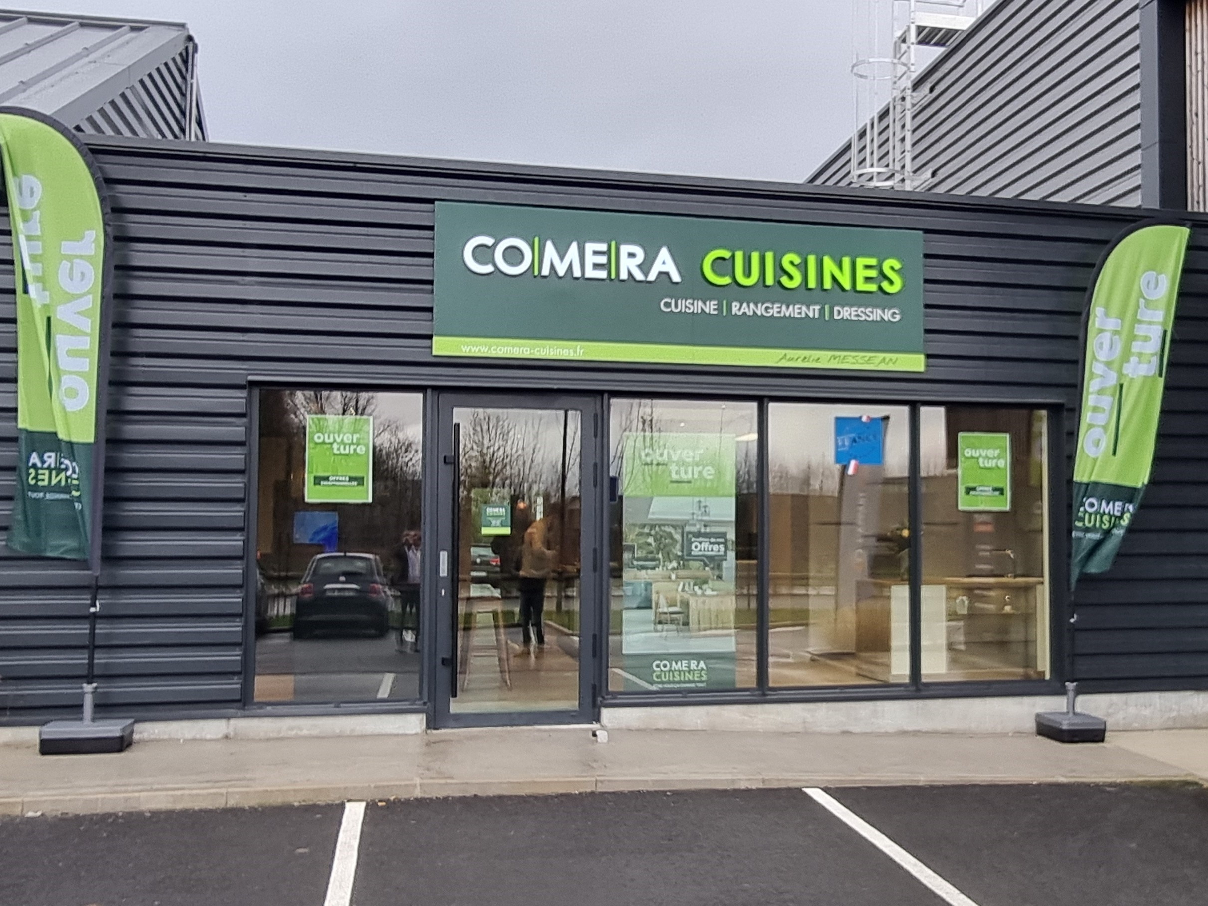 COMERA CUISINES - Actualités du réseau - Ouverture COMERA Cuisines à Roncq (59)